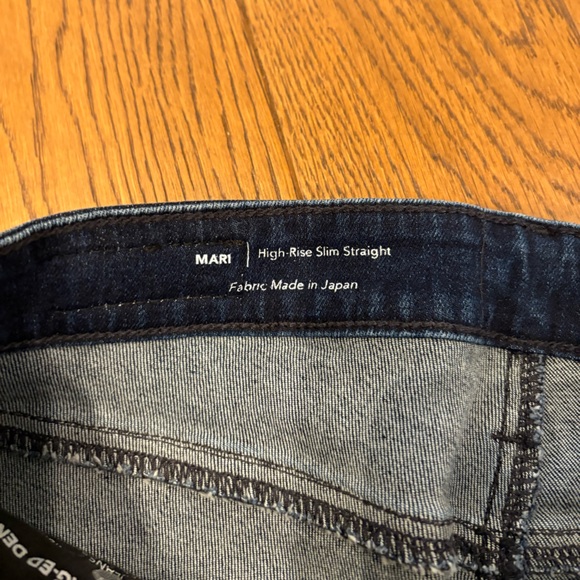 AG Adriano Goldschmied Dark Indigo Straight Leg Jeans - Picture 3 of 7